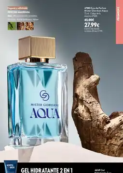 Oriflame Eau de Parfum Mister Giordani Aqua oferta