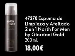 Oriflame North for men espuma de limpieza y afeitado 2 en 1 oferta