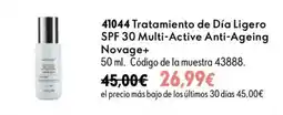 Oriflame Novage+ Tratamiento de Día Ligero SPF 30 Multi-Active Anti-Ageing oferta