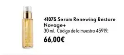 Oriflame Novage+ Serum Renewing Restore oferta