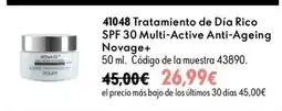 Oriflame Novage+ Tratamiento de Día Rico SPF 30 Multi-Active Anti-Ageing oferta