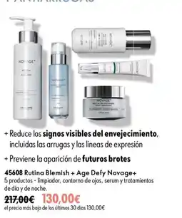 Oriflame Rutina Blemish + Age Defy oferta
