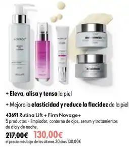 Oriflame Rutina Lift + Firm Novage+ oferta