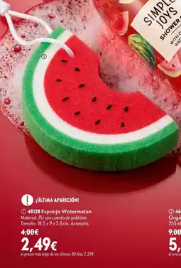 Oriflame Simple Joys Esponja Watermelon oferta