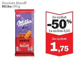 Sorli Milka Xocolata Biscoff oferta