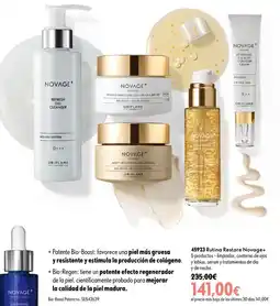 Oriflame Rutina restore novage+ oferta