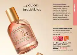 Oriflame Oh Sweet Eau de Toilette Dulce de Leche oferta