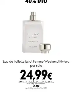 Oriflame Oriflame Eau de Toilette Eclat Femme Weekend Riviera oferta