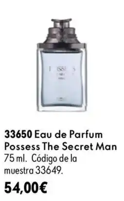 Oriflame Possess The Secret Man oferta