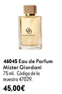 Oriflame Mister Giordani Eau de Parfum oferta