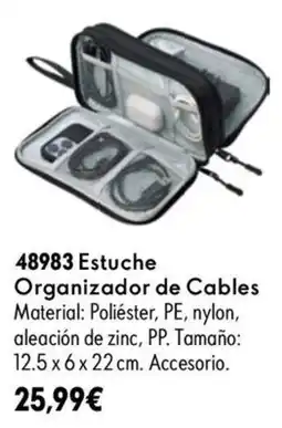 Oriflame Estuche Organizador de Cables oferta