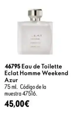 Oriflame Eclat Homme Weekend Azur oferta