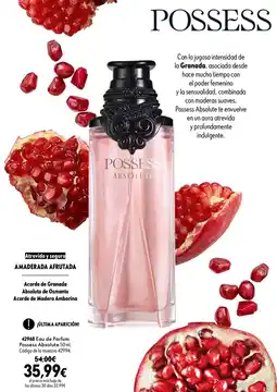 Oriflame Possess Absolute Eau de Parfum oferta