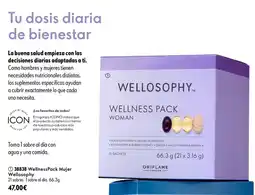 Oriflame Welloosophy Wellness Pack Woman oferta