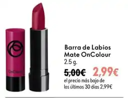 Oriflame Barra de labios mate oncolour oferta