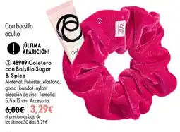 Oriflame Sugar & Spice coletero con bolsillo sugar & spice oferta