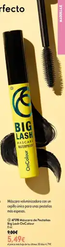 Oriflame OnColour máscara de pestañas big lash oferta