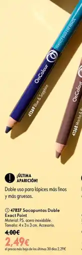 Oriflame OnColour lápices perfect duo eye pencil oferta