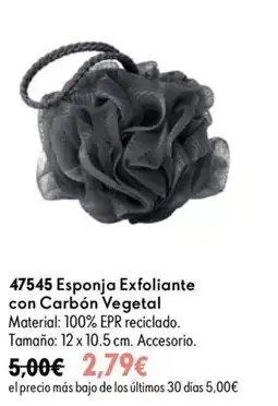 Oriflame Esponja Exfoliante con Carbón Vegetal oferta