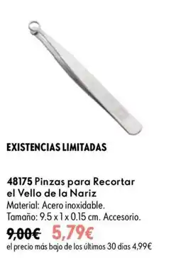 Oriflame Pinzas para Recortar el Vello de la Nariz oferta