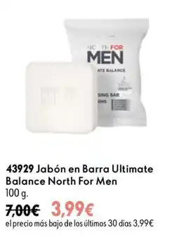 Oriflame North For Men Jabón en Barra Ultimate Balance oferta