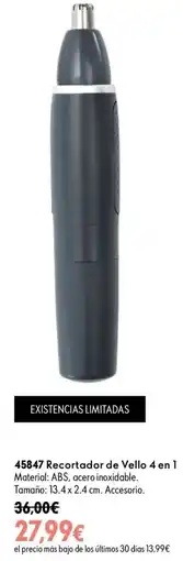 Oriflame Recortador de Vello 4 en 1 oferta