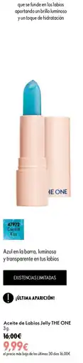 Oriflame The one aceite de labios jelly oferta