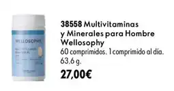 Oriflame Wellosofhy multivitaminas y minerales para hombre oferta