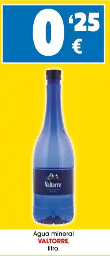 TOP Cash & Carry Valtorre agua mineral oferta