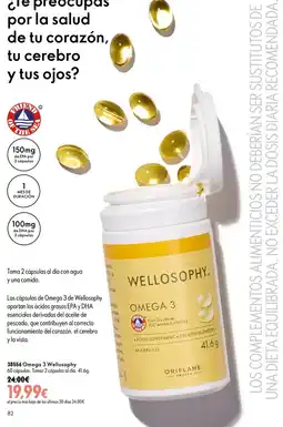 Oriflame Wellosothy Omega 3 oferta