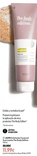 Oriflame Oriflame Exfoliante Corporal Suavizante The Body Edition oferta