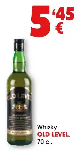 TOP Cash & Carry Old Level whisky oferta