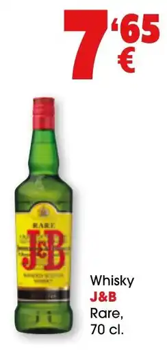 TOP Cash & Carry J&B Rare whisky oferta