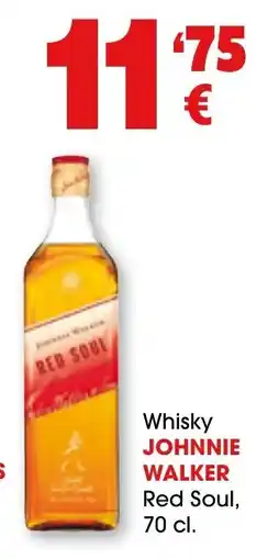 TOP Cash & Carry johnnie walker red soul oferta