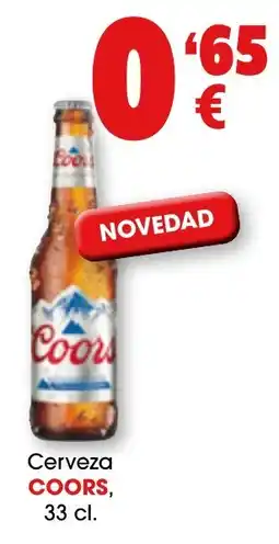 TOP Cash & Carry Cerveza Coors oferta