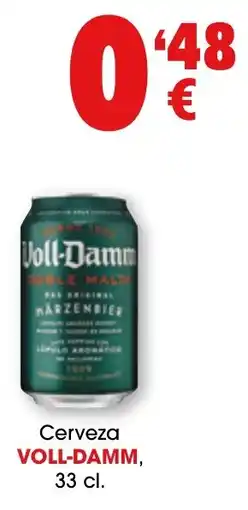 TOP Cash & Carry Cerveza Voll-Damm oferta