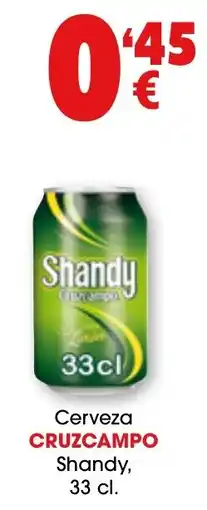 TOP Cash & Carry Cruzcampo Shandy oferta