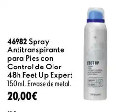 Oriflame Feet Up Spray Antitranspirante para Pies con Control de Olor oferta