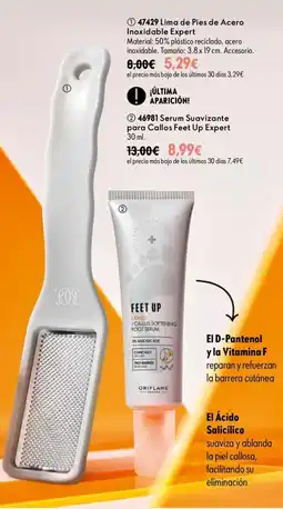 Oriflame Oriflame Serum Suavizante para Callos Feet Up Expert oferta