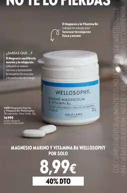 Oriflame WelloSopphy marine magnesium & vitamin b6 oferta