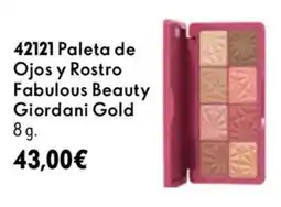 Oriflame Fabulous Beauty Giordani Gold Paleta de Ojos y Rostro oferta