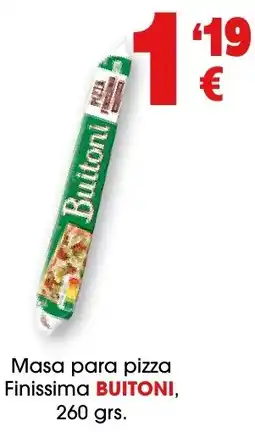 TOP Cash & Carry Buitoni masa para pizza oferta