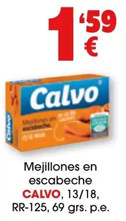TOP Cash & Carry Calvo mejillones en escabeche oferta