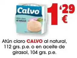 TOP Cash & Carry Calvo atún claro al natural oferta