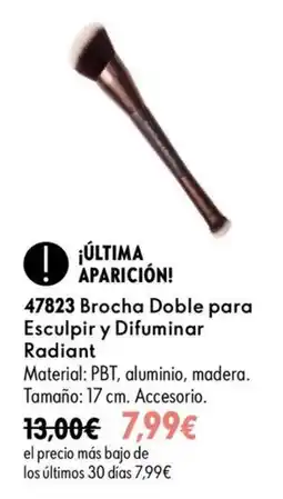 Oriflame Radiant Brocha Doble para Esculpir y Difuminar oferta