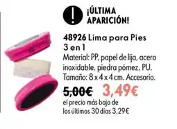 Oriflame Lima para Pies 3 en 1 oferta