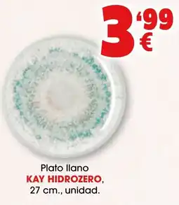 TOP Cash & Carry Kay hidrozero plato llano oferta
