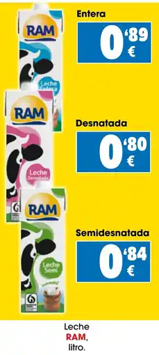 TOP Cash & Carry Leche RAM oferta