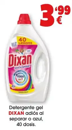 TOP Cash & Carry Dixan detergente gel oferta
