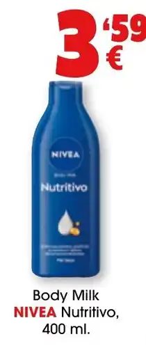 TOP Cash & Carry Nivea body milk nutritivo oferta